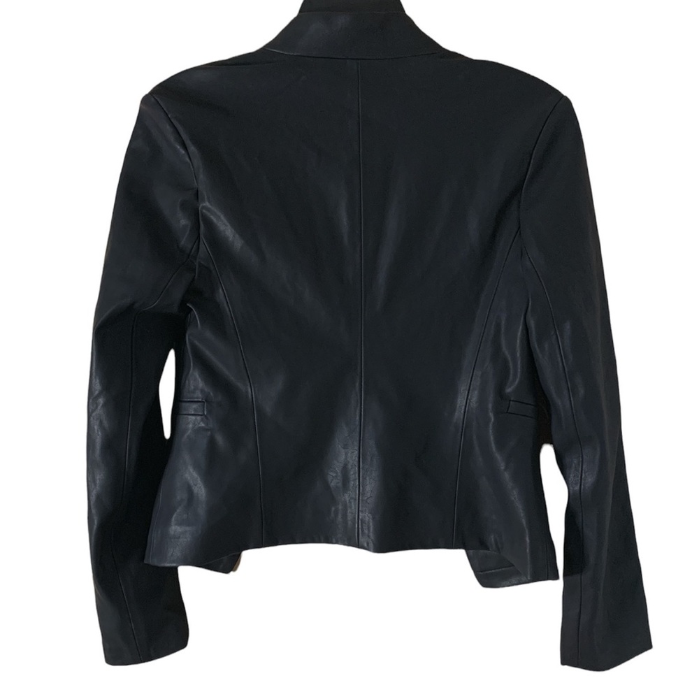 Blank NYC vegan leather Mean streets open front jacket - Picture 3 of 5